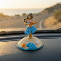 Hawaiian Dance Performer Dashboard Ornament Leis Necklace Vehicle Decoration 3M