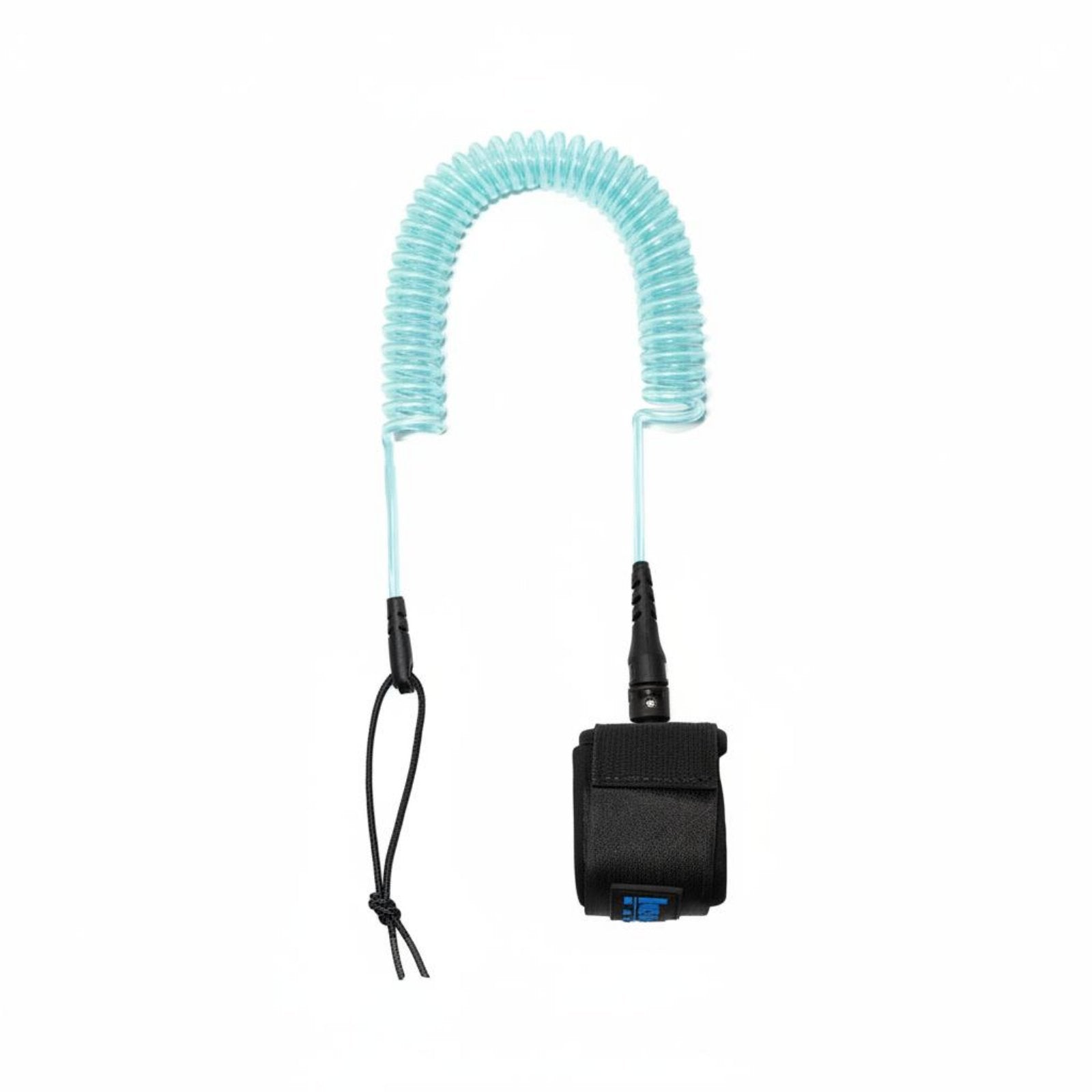 Coiled Stand-up Paddleboard Leash Universal Fit 10ft Coiled Surf Cord Reduces Drag Paddleboard Ankle Leash for Paddleboarding