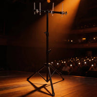 Adjustable Cowbell Stand Space-Saving Cowbell Combo Stable Base to Transport Musical Gear for Drummers, Studio