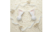 Furry Ear Headband Realistic Faux Hair Feline Ears Soft Doll Accessory for Dress Up