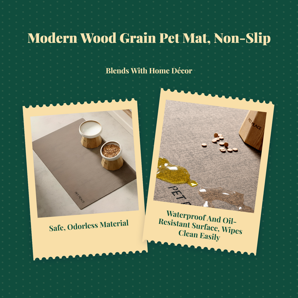 Waterproof pet mat, easy clean