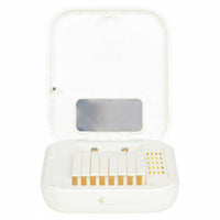 8-Slot Windpiece Case Portable Windpiece Holder Compact Music Accessory for Clarinets Instrumentalists