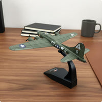 B-17 Flying Fortress Model Collectible Aviation Decor WWII Classic for Office