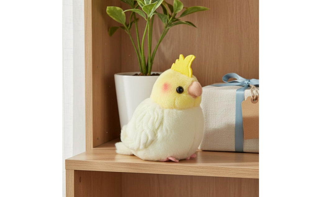 Parrot Stuffed Realistic Creature Design Stuffed Bird Doll PP Cotton Filled
