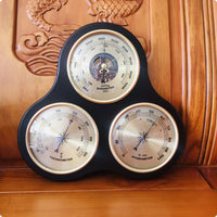 Pressure Meter Thermometer Hygrometer 3-Function Pressure Meter Hygrometer Thermometer Wall Plaque