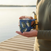 Fishing Mug Easy to Clean Fishing Rod Handle Mug Hot and Cold Drinks for Anglers