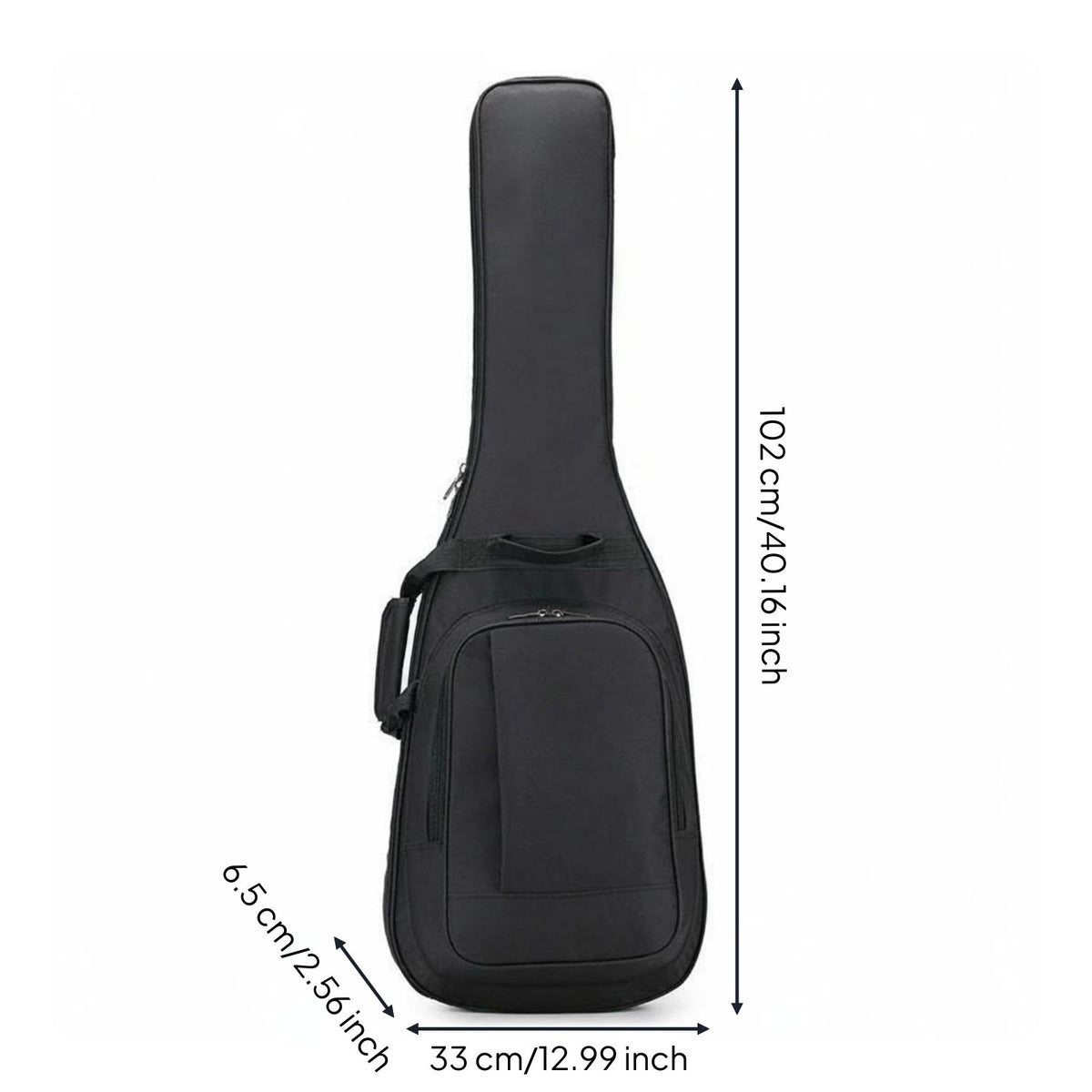 Electric Guitar Bag Water Electric Bass Bag Double Shoulder Straps