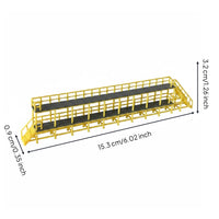 N scale Railway System Repair Stand Scene Accessory Train Inspection Ladder Detailed Parts Railway Scenery for Diorama