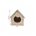 Wooden Hamster Hideout Solid Wood Small Creature Shelter Nail-Unrestricted