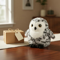 Realistic Owl Stuffed Child Friendly Owl Stuffed Toy Cuddly for Birthday Gift