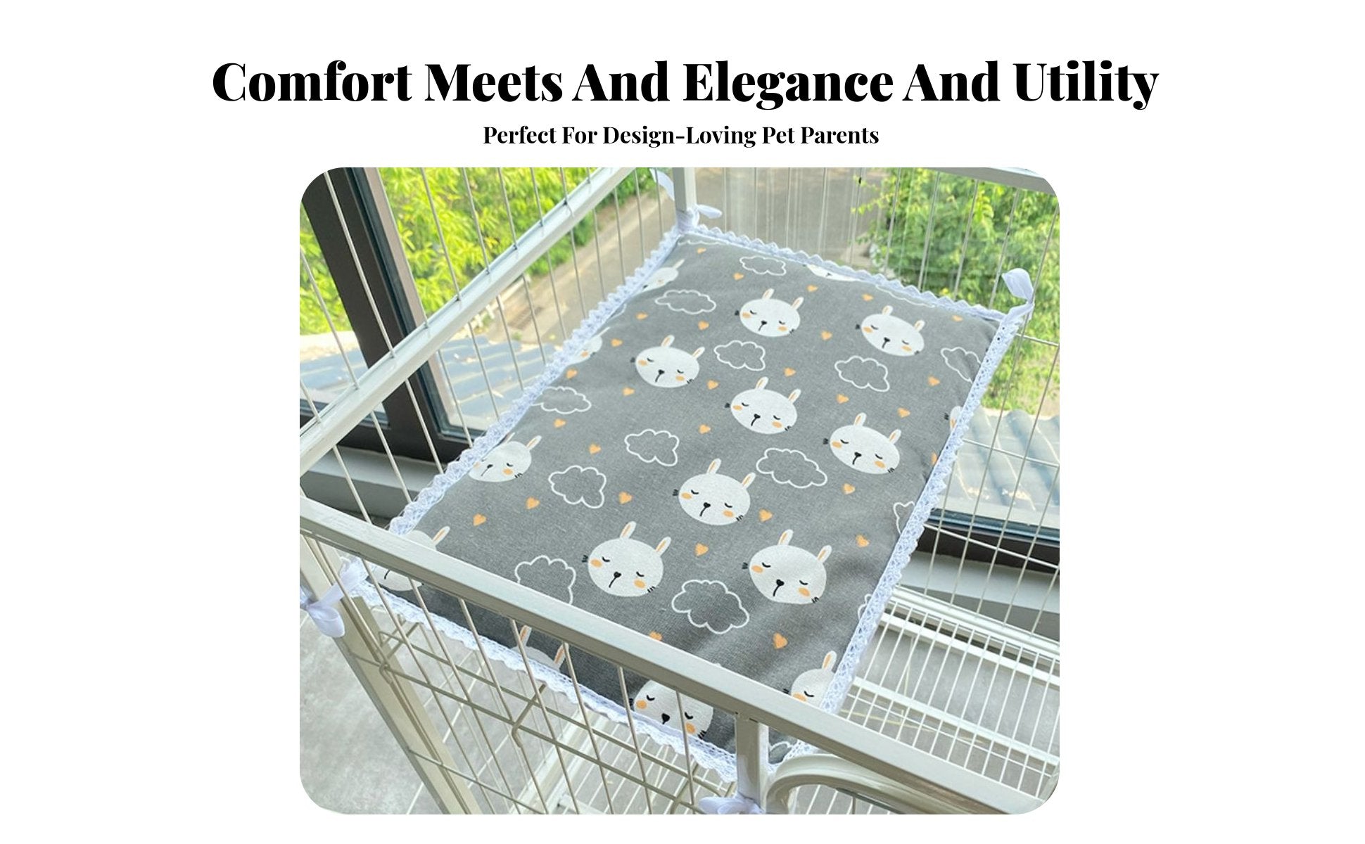 automaticallyCooling Pet Mat throughout the year Use Woven Cooling Lounger Breathable for Indoors