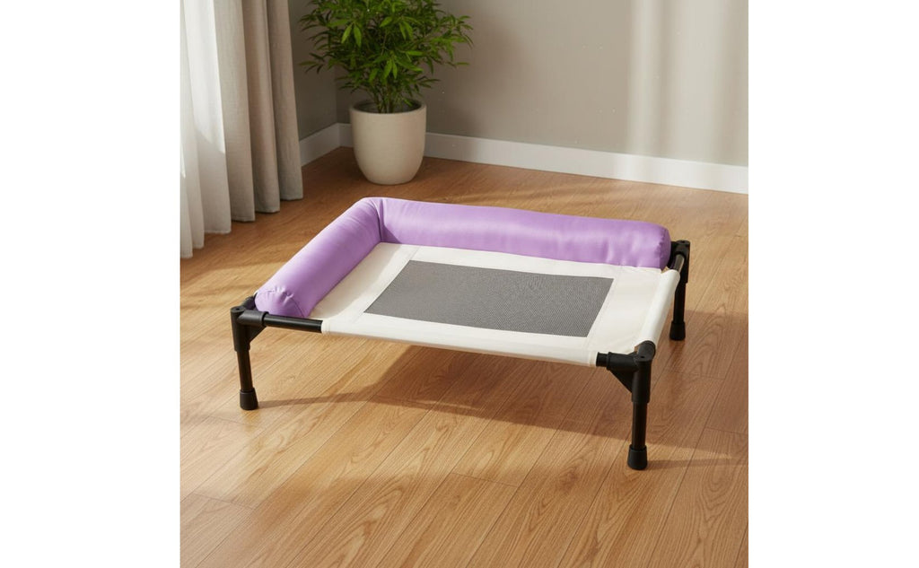 Elevated Dog Cot Washable Elevated Dog Bed Detachable for Small Dogs