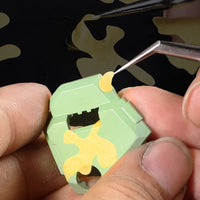 Precut Masking Sheet Clean Edges Hobby Supply Easy to Peel for Figure Painters