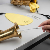 5 Pieces Flute Cleaning Tools Saxophone Cleaning Set for Students