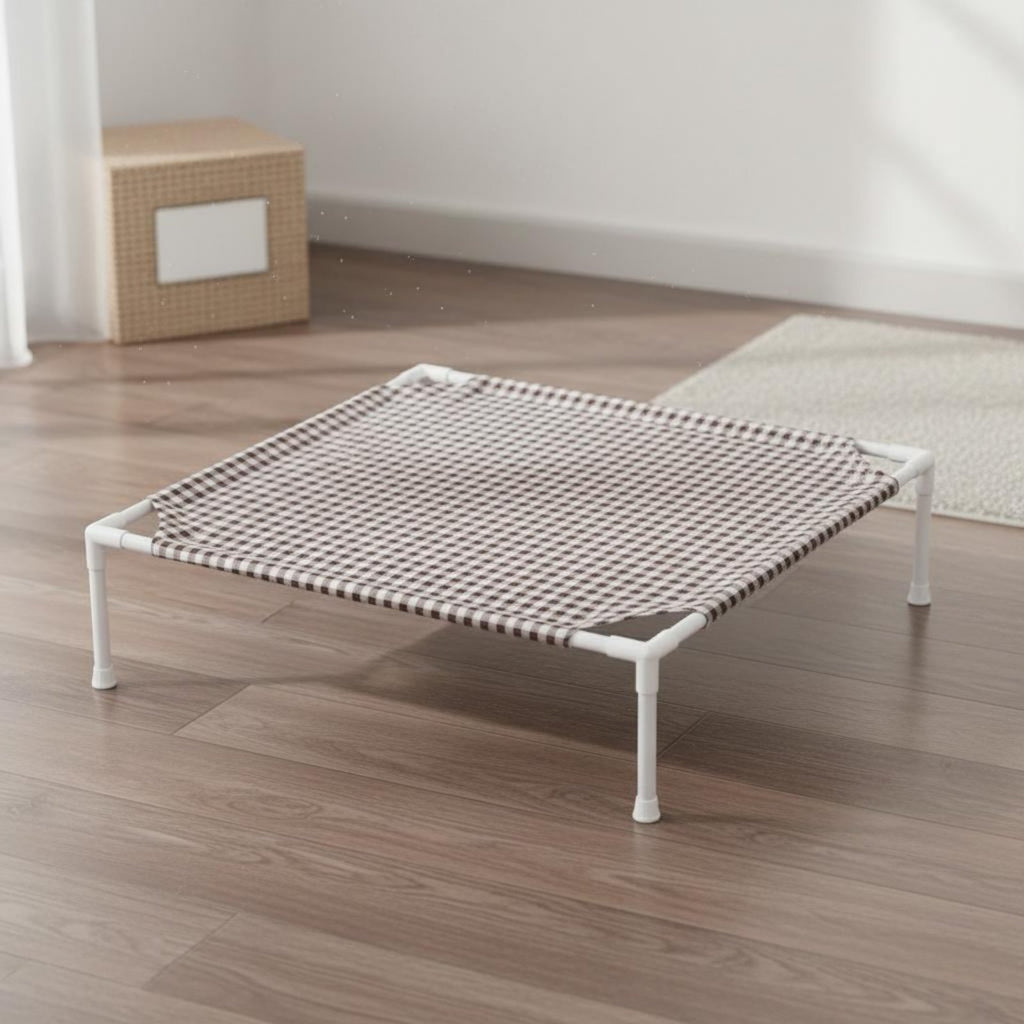 Elevated Pet Bed Long-Lasting Frame Washable Dog Cat Bed Lightweight for Summer