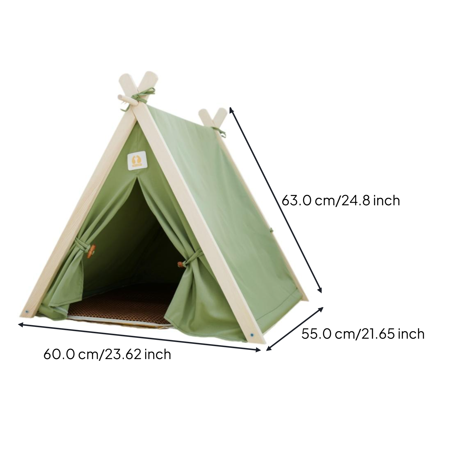Cat tent bed: breathable privacy