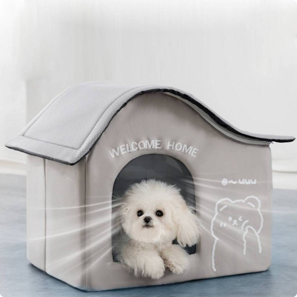 Ice Pack Pet House Portable Summer Cooling Dog House Sturdy for Hot Weather