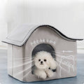 Ice Pack Pet House Portable Summer Cooling Dog House Sturdy for Hot Weather
