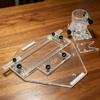 Bridge Slotting Jig Precision Music Tool for Instrument Workshop