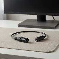 XLR to 1/4 Inch Adapter Stereo Audio Transfer for Recording Studio
