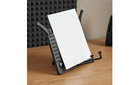 Desktop Music Stand Adjustable Angle Tabletop Recipe Holder Ergonomic Design