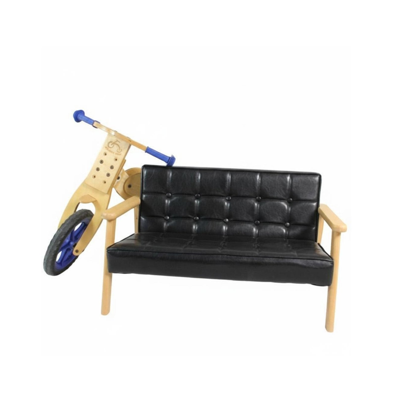Upholstered Mini Couch Removable and cleanable Cover creaturehim or hered Mini Sofa