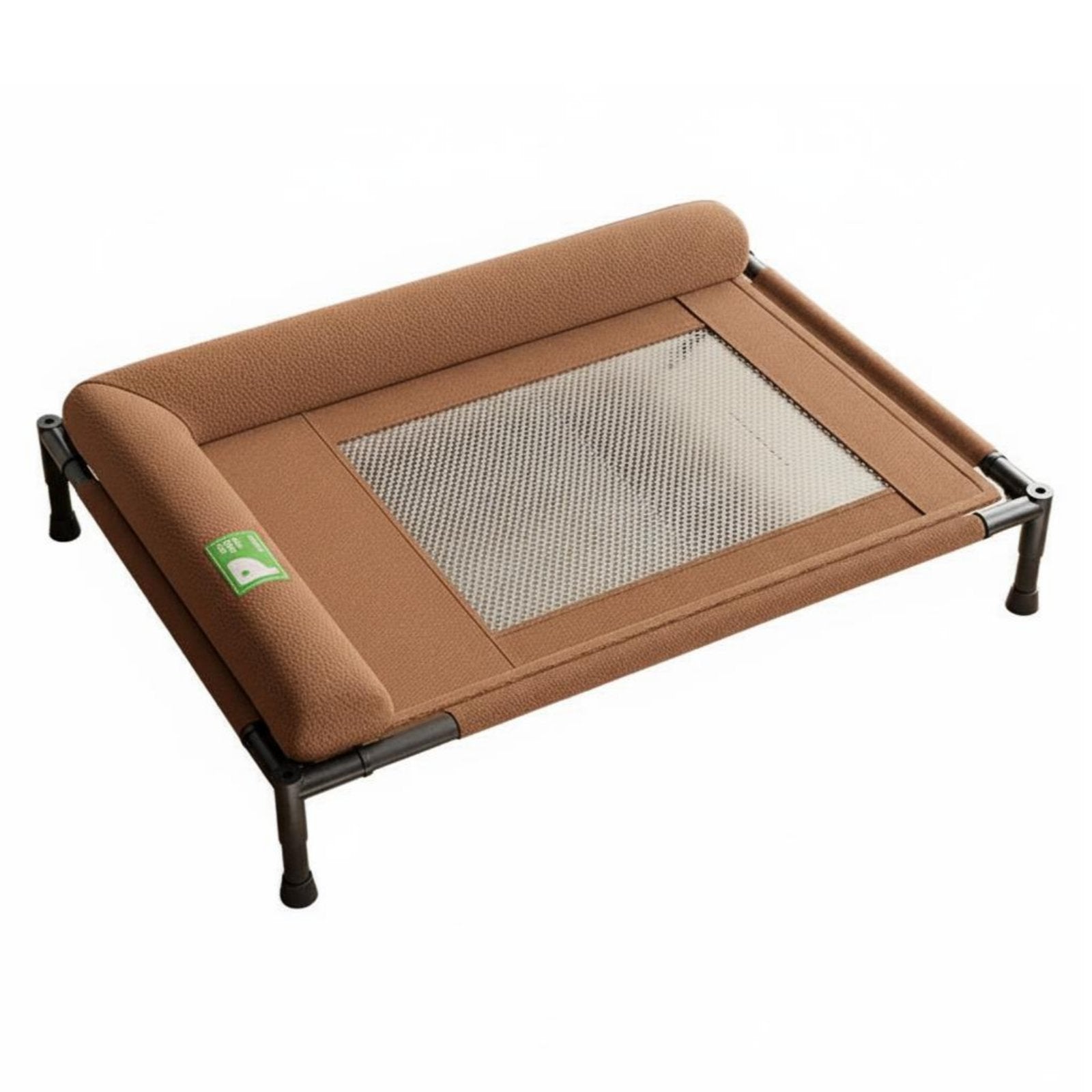 Raised Pet Bed Raised Pet Cot Sturdy Frame Dog Cot with Bolster for Small Dogs
