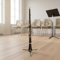Woodwind Instrument Stand Foam-Padded Clarinet Tripod Stand Lightweight