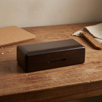 Wooden Embouchure Piece Storage Case Maple Wood Saxophone Embouchure Piece Case Guarding Lining Musical Accessory for Travel
