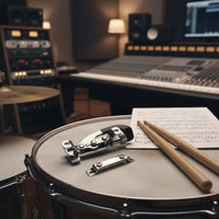 Snare Strainer Snare Drum Strainer Chrome Drum Throw off for Percussionists, Drummers, Concert Stage
