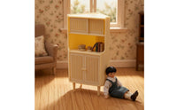 Miniature Corner Cabinet Triangular Top Corner Storage Cabinet Model Accessible
