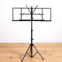 Adjustable Height Music Stand Heavy Duty Folding Sheet Music Stand for Rehearsal