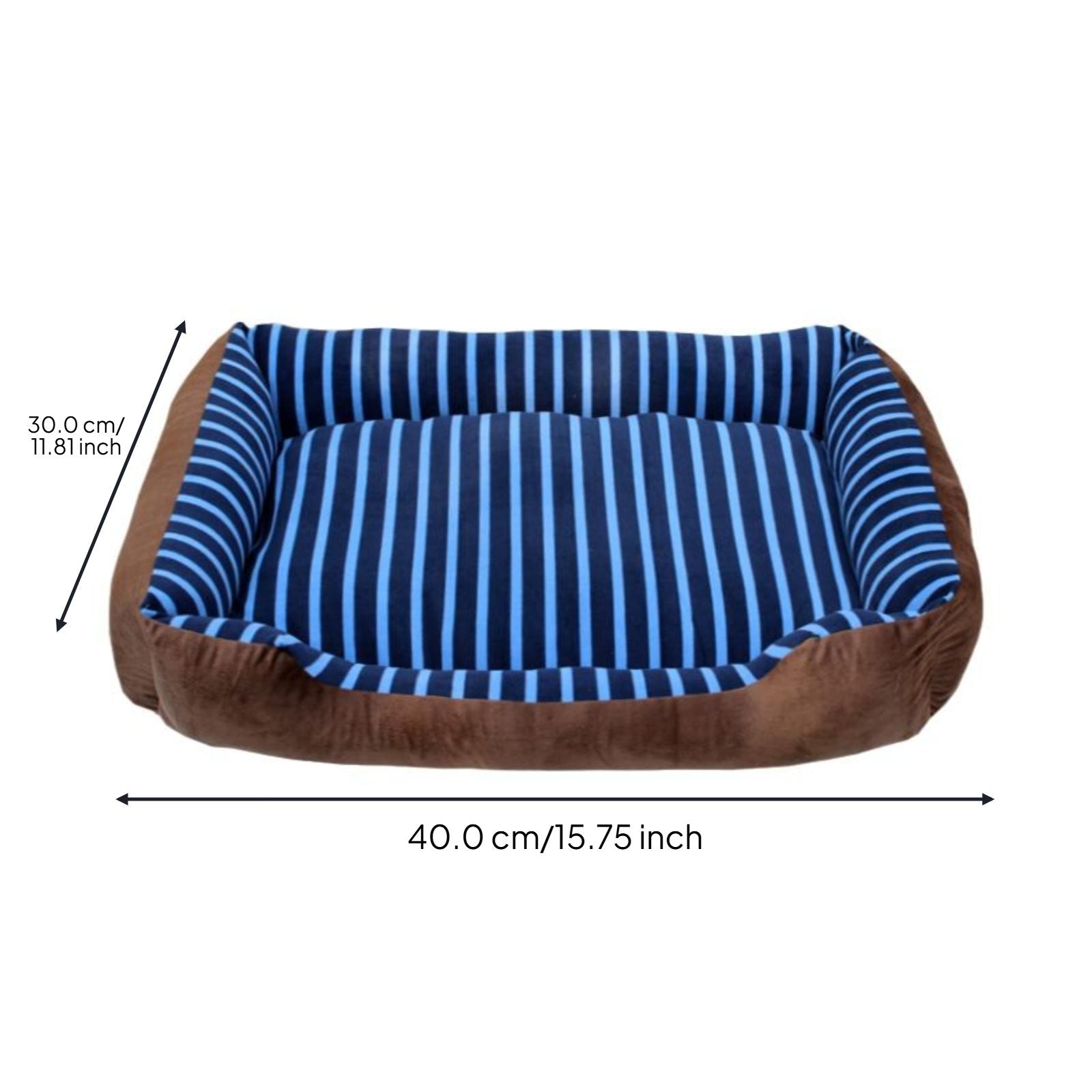 Dog Bed Sofa, Removable Washable Pad, Non-Slip Base