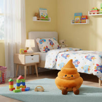 Poop Stuffed Toy with Legs Halloween Novelty Poop Stuffed Toy Cute Face