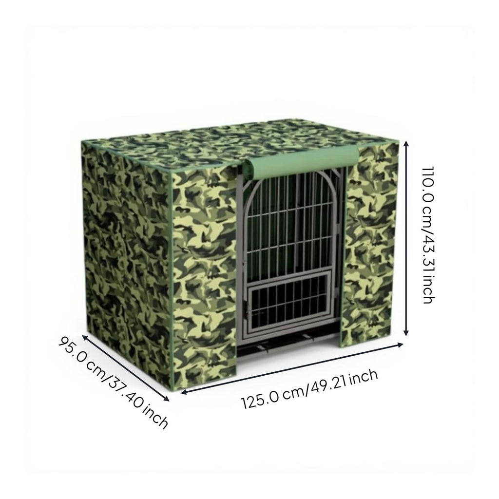 Waterproof Outdoor Dog Kennel Cover, Windproof, Insulated