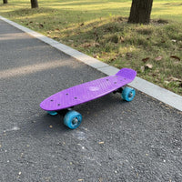 17 Inch Ocean Skateboard Non-Slip Deck Mini Cruiser Skateboard for Commuting