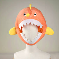 Anglerfish Hat Photo Prop Funny Marine Creature Head Mask PP Cotton Filled