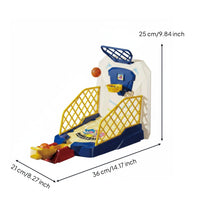 Mini Basketball Hoop Game Hand Eye Coordination Tabletop Basketball Toy Interactive for Kids, Girls, Indoor