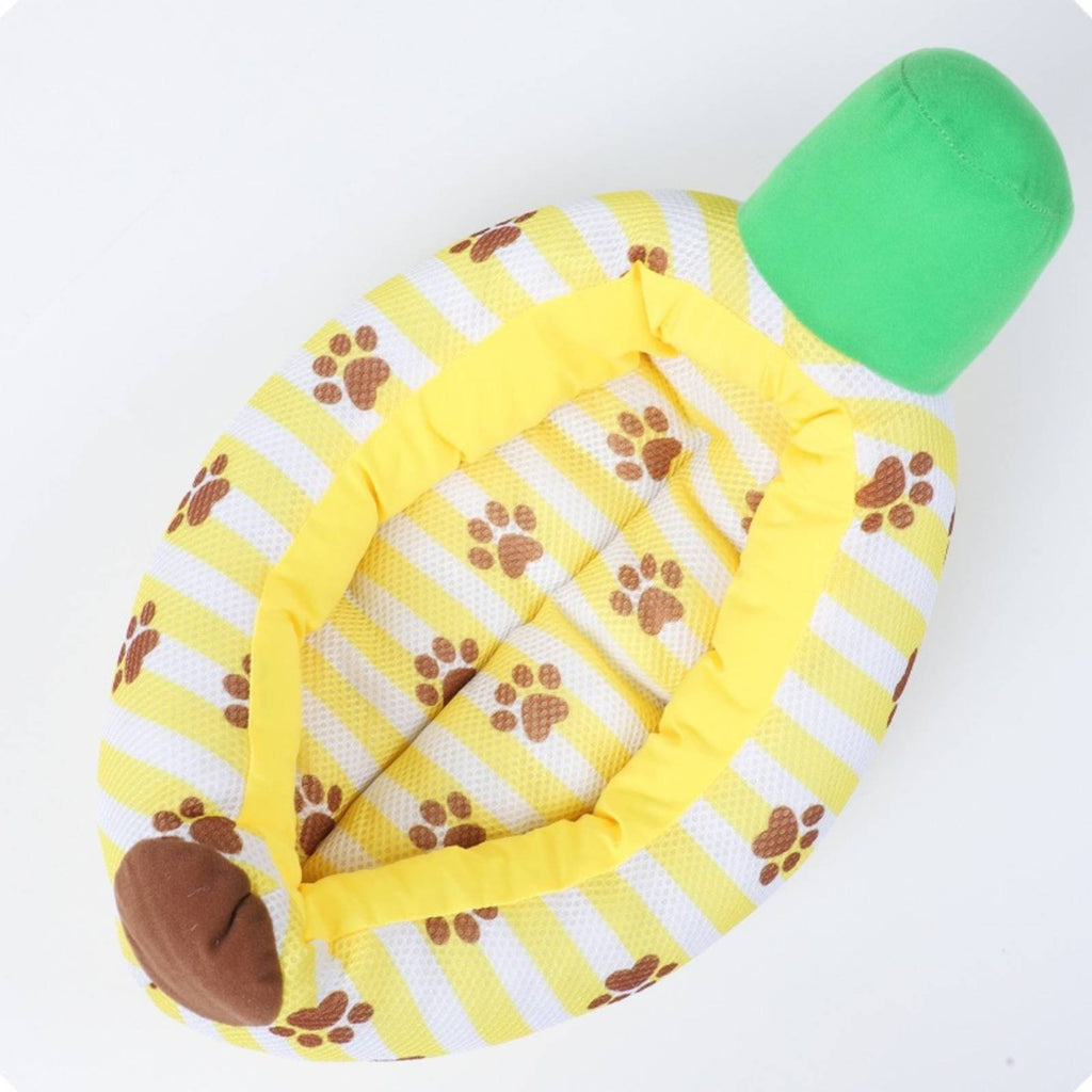 Banana Boat Bed Cooling Material Banana Dog Bed Breathable