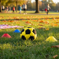 32-Panel Footbag Lightweight Soccer Hacky Sack Easy Control for Park, Yard, Kids
