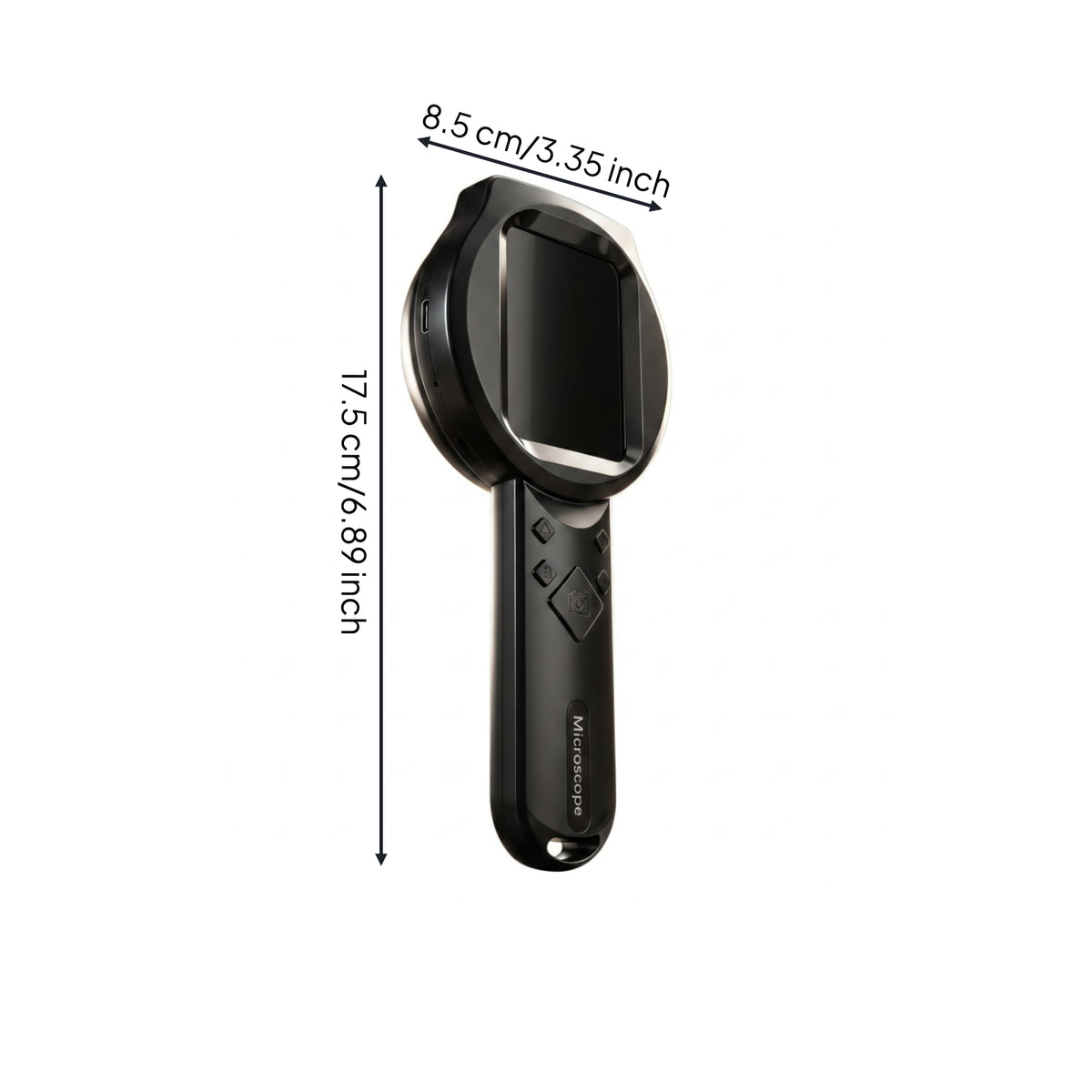 Electronic Magnifying Glass 200x Magnification Handheld Magnifying Glass