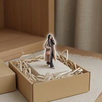 1/64 Scale Woman Figure 3D Printed Tiny People Miniature Scene Figure Highly