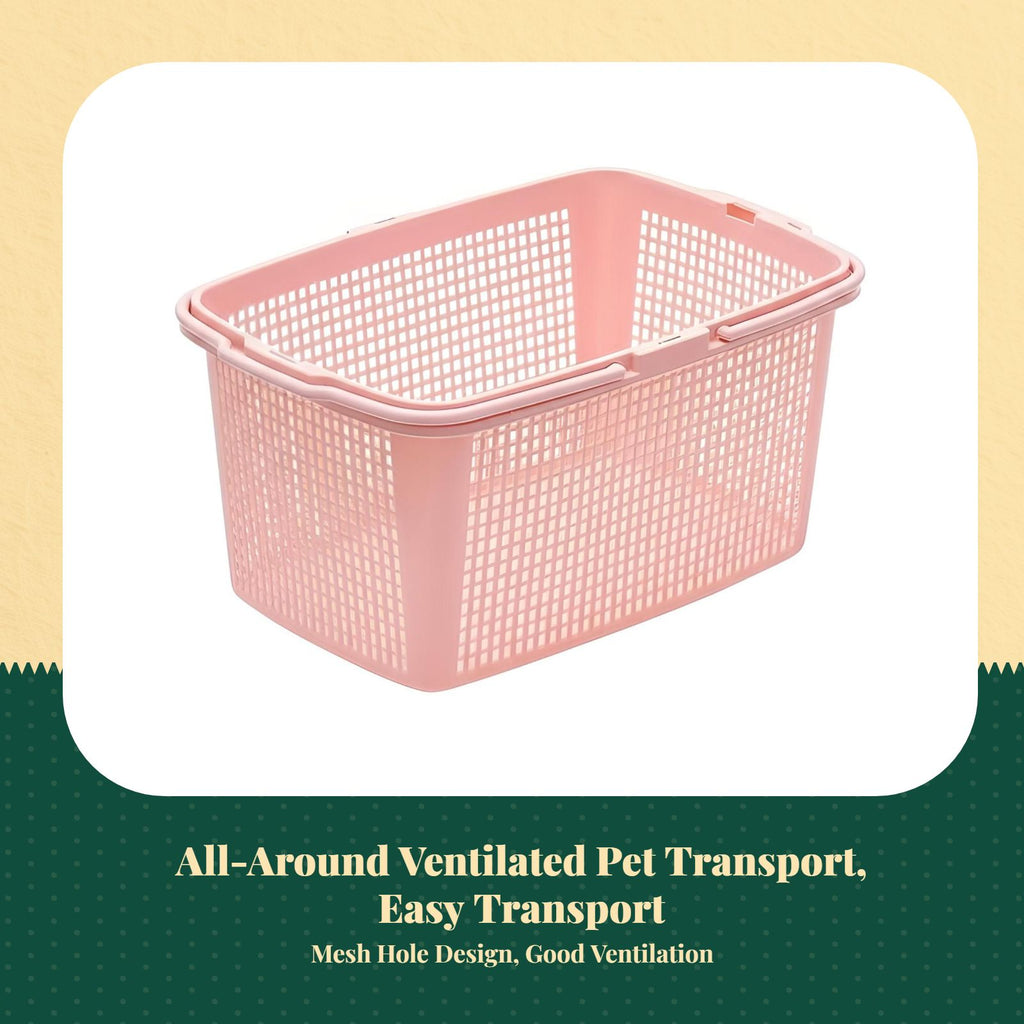 Foldable double pet travel carrier