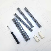 12-Key Contact Strip Long-Lasting Conductive Rubber Contact Strip Wear Resistant