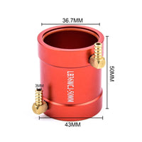 Water Cooling Jacket CNC Machined RC Boat Engine Water Cooler Easy to Install
