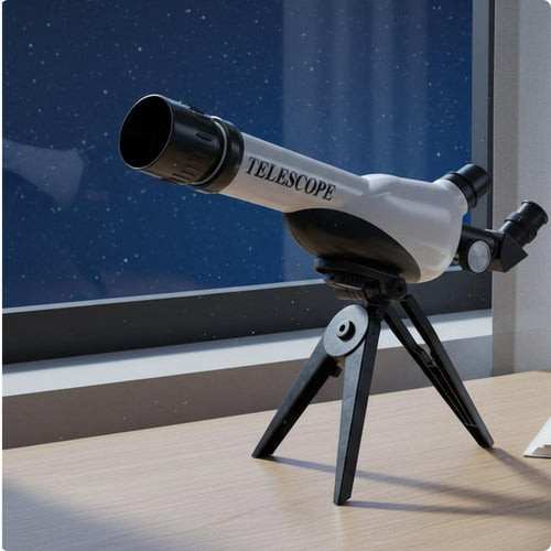 Children's Telescope Hands-on Learning Astronomy Telescope Child Materials for Students, Stargazing