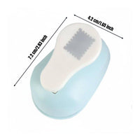 Postage Stamp Punch Portable Scrapbooking Hole Punch Easy to Use for Card Making