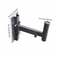 Extendable Speaker Wall Bracket Easy Installation Audio Gear 25 Kg Load Capacity