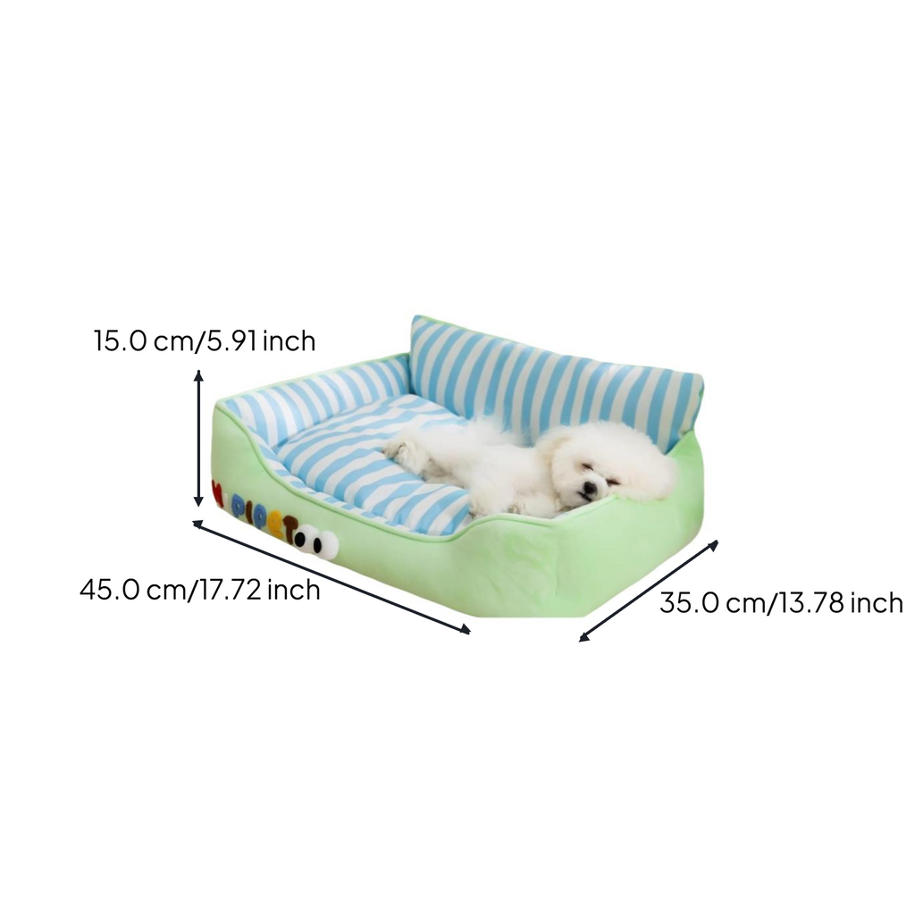 Washable small pet bed