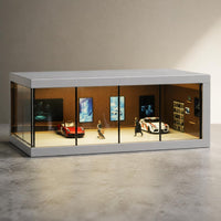 1/64 Scale Display Box Easy to Assemble Acrylic Car Case Scratch Protection